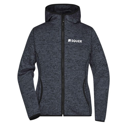 SQUER Strickfleece-Jacke women