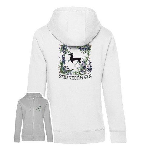 STEINHORN Gin Botanicals Sweat à capuche zippé Premium femmes