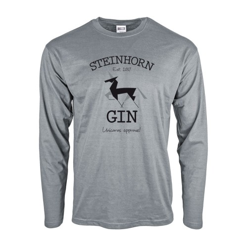 STEINHORN est. 2017 Baumwoll Langarm Shirt