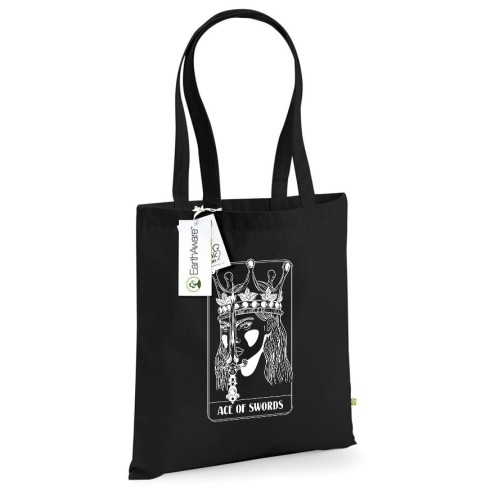 Tarot Ace of Swords Baumwolltasche