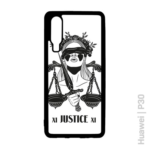 Tarot Justice Handyhülle schwarz