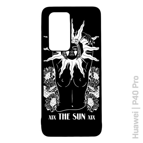 Tarot the Sun Handyhülle schwarz
