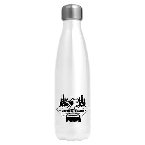 Christophvanlife Edelstahl Trinkflasche 500ml