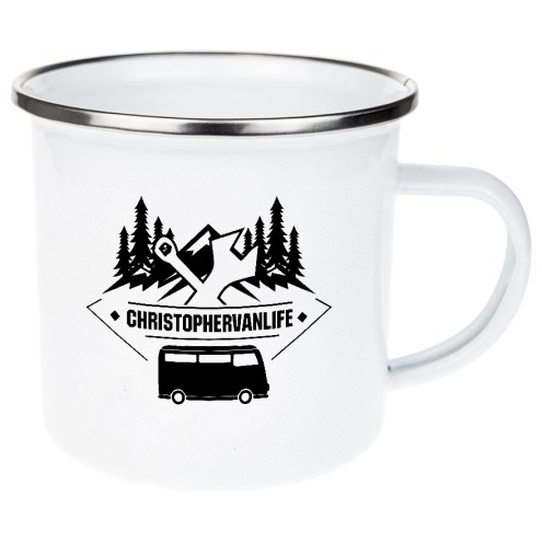 Christophvanlife Emaille Tasse