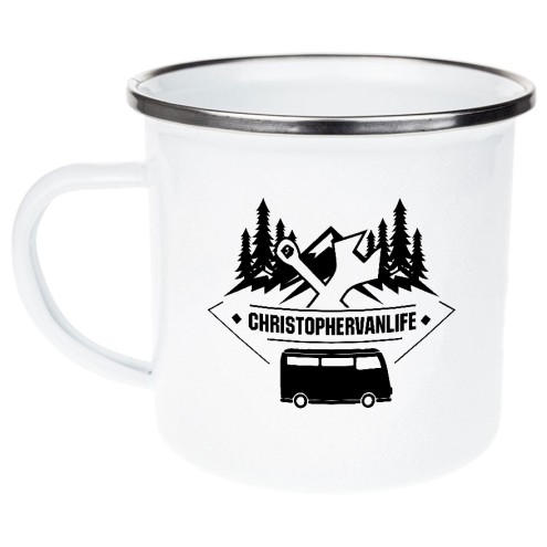 Christophvanlife Emaille Tasse